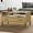 Brown, variant on vidaXL Coffee Table Accent Side Sofa End Table with Metal Legs Solid Wood OSLO
