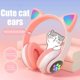thumbnail image 2 of JST-28 casque sans fil oreilles de chat Bluetooth écouteurs stéréo musique écouteurs Bluetooth 5.0 sport jeu casque avec micro, 2 of 4