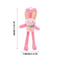 thumbnail image 2 of PUREKKI Dopamine Pull Keychain Pulling Doll Key Chain Schoolbag Cute Pendant, 2 of 6