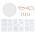 thumbnail image 1 of 1 Set DIY Wind Chime Mold Kit Silicone Mold Casting Mold DIY Craft Tools, 1 of 7