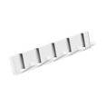 thumbnail image 1 of Wall Mounted Coat Rack Decor Wall Hanger Hooks for Entryway Mudroom Bathroom White 4 Hooks, 1 of 5