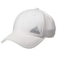 thumbnail image 2 of Adidas Men's Release II Stretch Fit Hat Baseball Cap Athletic Golf (White S/M), 2 of 2