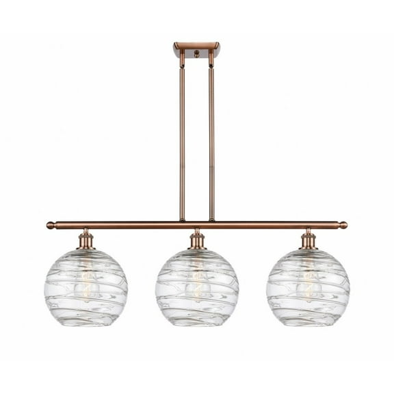 Innovations Lighting 516-3I-13-37 Athens Linear Athens 3 Light 37" Wide Linear Pendant -