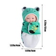 thumbnail image 3 of A Small Doll Toy With Movable Limbs And Washable Clothes For Pretend Play Age 3 Plus, 3 of 7