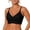 Black, variant on Venzia Balconette Bra for Women, Push Up Padded Underwire Low Cut T-Shirt Bra | Shape Curve, Push up, Seamless T-Shirt Cups, Side Support, Natural Lift, Back Smoothing, Soft Stretch