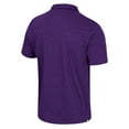 thumbnail image 3 of Men's Colosseum  Purple Kansas State Wildcats No Problemo Polo, 3 of 3