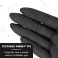 thumbnail image 5 of WellBefore Black Nitrile Disposable Gloves - XSmall 100 Ct. Disposable Powder-Free and Latex-Free, 5 of 8