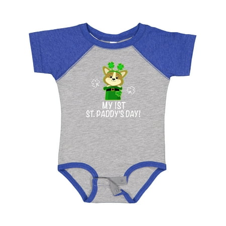 

Inktastic First St Patricks Day Outfit Gift Baby Boy or Baby Girl Bodysuit