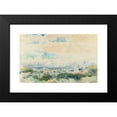 thumbnail image 2 of Albert Lebourg 24x17 Black Modern Framed Museum Art Print Titled - Sketch of a Village, 2 of 5