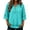 Mint Green, variant on Linen Tops for Women Henley Shirts Loose Beach Clothes Western Frayed Casual Summer Gauze Shirts Boho Tops with Raw Hem Tassel Cotton Linen Shirts V Neck Short Sleeve Blouses,Black,L