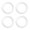 FOUR PIECES, variant on 2/4Pcs Silicone Rings Grouphead Gasket Seal Espresso Machine Brew Group Head Seal Gasket for EC685/EC680/EC850