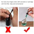 thumbnail image 2 of Asvine 5 Pack Fountain Pen Ink Syringe Filler, Spring Converter with Removable Blunt Needle Tip, 2 of 8