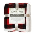 thumbnail image 5 of Carstens Home Unisex Lumberjack Plaid Sherpa Throw Blanket - JP527 One Size, 5 of 5