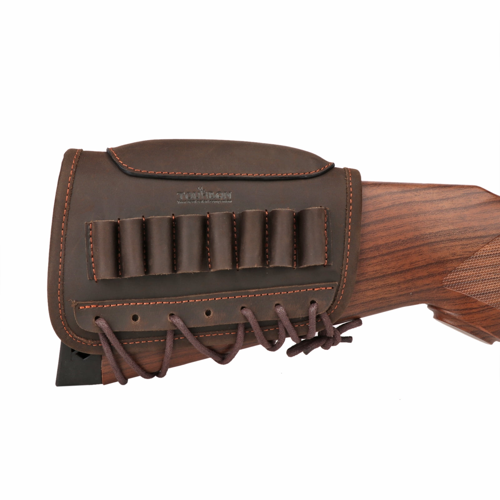 TOURBON Recoil PadLeather Cheek Rest Buttstock Cover
