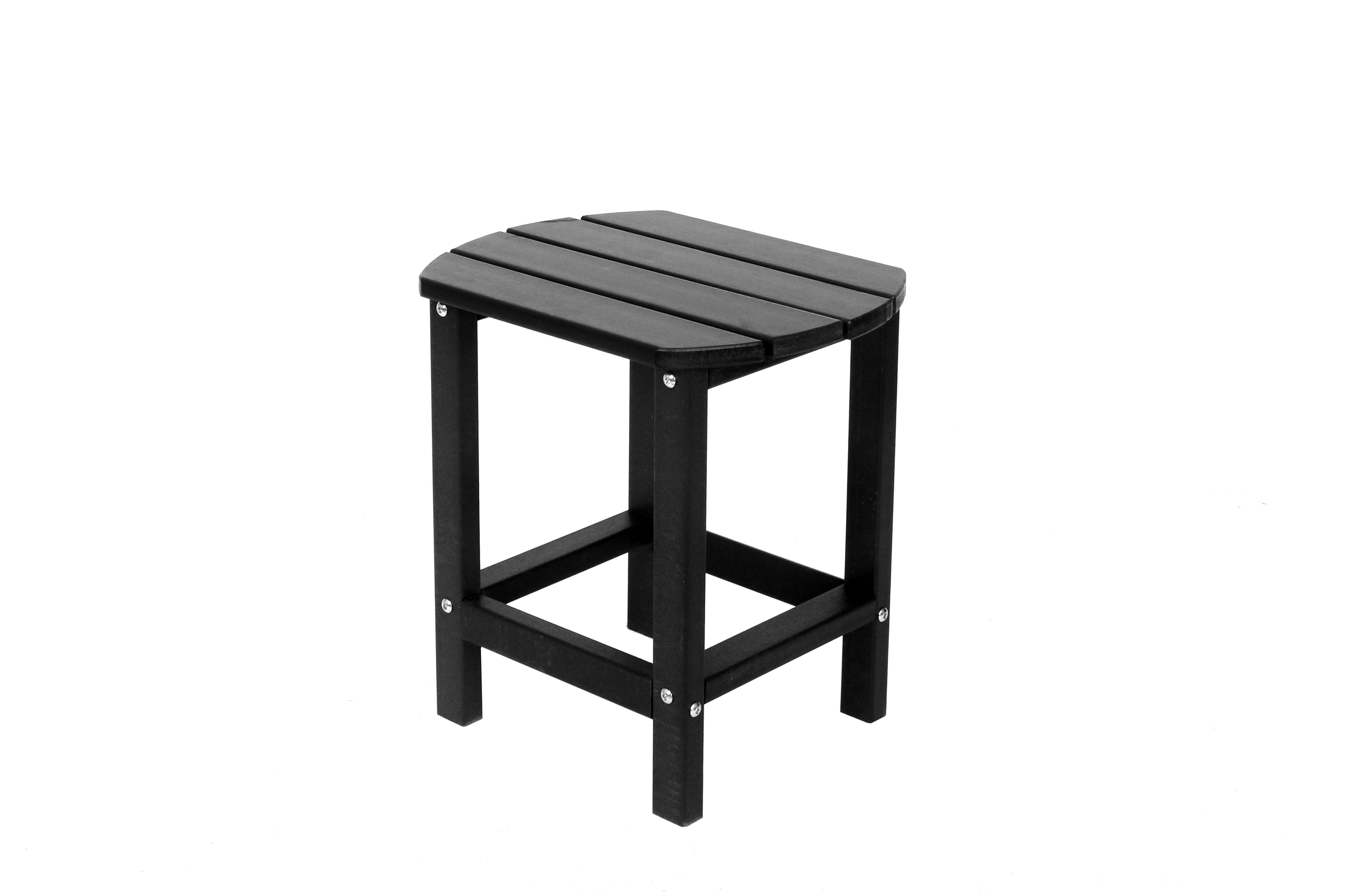 Outdoor Side Table, Patio Side Table, HDPE End Tables for Backyard Pool Porch Garden Lawn