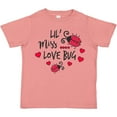 thumbnail image 3 of Inktastic Lil Miss Love Bug with Lady Bug and Hearts Girls Toddler T-Shirt, 3 of 5