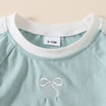 thumbnail image 5 of Toddlers Kids Girls Boys Short Sleeve Top And Shorts 2 Piece Pajama Set,Active 6-Girls Months Girls-24 Months 2T 3T 4T 5T 6T 7T,18-24 Months, 5 of 7