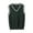 Green, variant on Hinvhai Kids Boys Girls V-Neck Knitted Sweater Vest Sleeveless Spring Vest Coat Students Uniform School Wear Waistcoat Light Blue 15-16Years