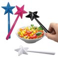 thumbnail image 2 of Plast Salt Shakers Star Salt Peppar Magic Wands Seasoning Co Svart-tre hål/svart, 2 of 5