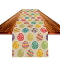 thumbnail image 5 of Giyblacko Easter Festival Table Runner Easter Table Flag Linen Sturdy And Durable Table Runner Digital Printed Western Placemat, 5 of 5