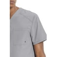 thumbnail image 3 of Infinity Cherokee V- Neck Men's Scrub Top with Rib Knit Back Panels with 3 Pockets and 360 Stretch - CK900A, 3 of 8