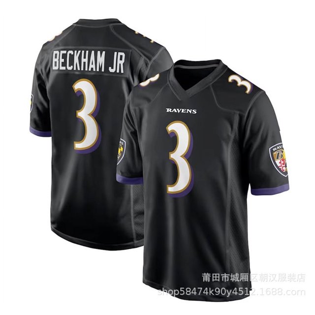 Foreign trade NFL Ravens Ravens legendary second generation rugby jersey #8 Jackson #9 15 57