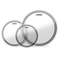 thumbnail image 1 of Paquete Drum Heads Evans EC2S, transparente, estándar (30 cm, 33 cm, 40 cm), 1 of 6