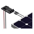 thumbnail image 4 of Go Power Solar Power Cable Entry Plate 74671 Dual Cable; Male And Female MC4 Connector; Roof Mount; Leak Proof; Black; GP-CEP, 4 of 5