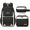 Black, variant on 3PCS Backpack Set with Lunch Bag & Pencil Case