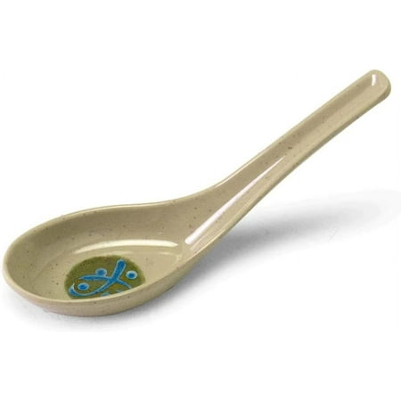 

Soup Asian Chinese Wonton Spoon Japanese Soba Rice Spoon Pho Spoon Ramen Noodle Soup Green (8)