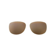 Walleva Brown Polarized Replacement Lenses for Oakley Sliver R Sunglasses