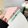 thumbnail image 6 of Candy Color Stripe Pattern Compatible with iPhone Case (Green,iPhone 13 Pro Max), 6 of 7