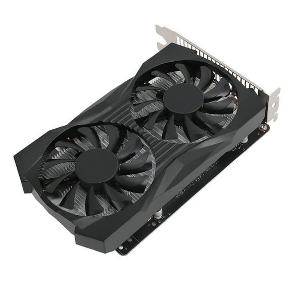 Tarjeta de Gráficos GDDR5 DE 4GB DE 128 BITS, TARJETA DE GRÁFICOS DE VIDEO PCIE FANS DUAL GTX1650 FÁCIL DE INSTALAR PARA ESCRITORIO