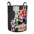 thumbnail image 2 of Large Laundry Hamper, Power Rangers Collapsible Laundry Basket With Handles, Tall Storage Basket For Blanket, Toys, Dirty Clothes In Living Room, Bedroom, Bathroom, Nursery, 2 of 7