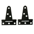 thumbnail image 4 of UPKOCH 2 PCS Hinges Small Black T-shaped Swing Door for Wooden Doors Gate Inches, 4 of 8