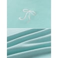 thumbnail image 6 of OYYN Girls Graphic Jogging Suits Sweatsuits 2 Piece Set Oversized Hoodie and Sweatpants Clothes (Mint Green 7-8 Years), 6 of 7