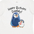 thumbnail image 4 of Inktastic Happy Birthday, Daddy- Cute Penguins Boys or Girls Toddler T-Shirt, 4 of 5