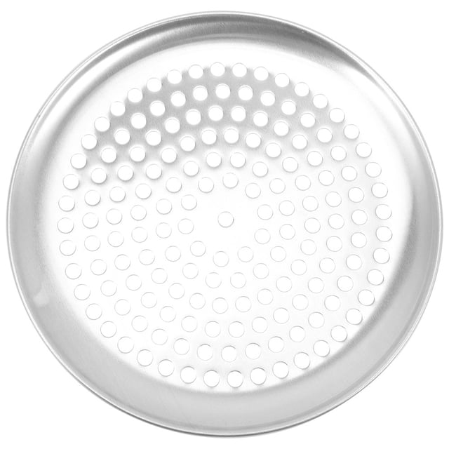 Poêle à Pizzas en Acier Inoxydable Plateau à Pizzas avec Trou Plateau à Pizza pour Four Fournitures de Cuisson de Pizza