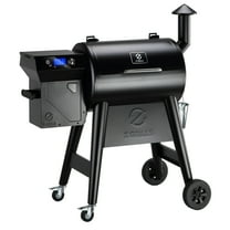 Z GRILLS 459 sq. in. Wood Pellet Grill & Smoker with Latest PID 3.0 Controller, Meat Probes and Rain Cover for Small Family Grilling