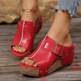 thumbnail image 6 of SACFOF Womens Wedge Sandals With Strap for Dressy Ladies Sandals Casual 2.56 Inch Wedge, 6 of 6
