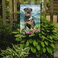 thumbnail image 2 of Carolines Treasures CK2526GF Mountain Flowers Rottweiler Garden Size Flag, 2 of 3