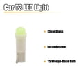 thumbnail image 2 of Unique Bargains 10Pcs T5 Ceramics Base 12V 0.5W Ice Blue LED Car Dash Panel Light Bulb Interior, 2 of 4