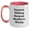 White/Pink, variant on Creative Writing Funny Gift Ideas, Two Tone Coffee Mug for Graduation, Gifts from Friends, Gifts for Creative Writing Enthusiasts and Women, 'Creative Writing Because Murder Is Wrong'