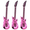 thumbnail image 1 of Big Save,HWRETIE Inflatable Toy Clearance,Large Inflatable Blow Up Guitar Kids Toy,Fancy Dress Party Stage Props Children's Simulation Inflatable Musical Instrument 3Pcs, 1 of 1