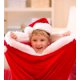 thumbnail image 4 of 1 x Bolsa navideña grande de terciopelo rojo (70 x 110 cm) Fiesta de Navidad roja y blanca, 4 of 4