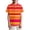 A02-Watermelon Red, variant on Boys Polo Shirts Size 10-12 Button Down Shirt Striped Short Sleeve Pocket Shirts Boys Fashion Preppy Back To School Tees Shirts,Yellow,11-12 Years