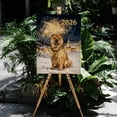 thumbnail image 4 of Chinese Shar-Pei Happy New Year 2026 with Fireworks on New Year's Eve Vertical Matte Canvas Poster Dog Lover Wall Art Home Decor - 12022, 4 of 5