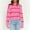 Pink, variant on HOMBOM White Sweaters for Women Crewneck Pullover Slouchy Long Sleeve Lightweight Womens Tops