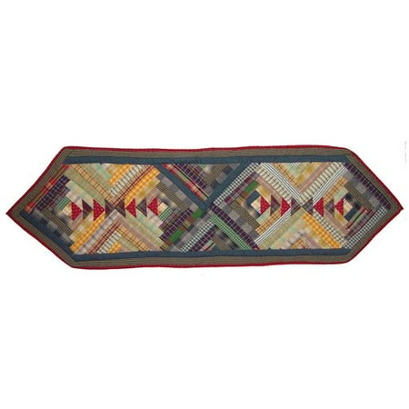 Patch Magic Wild Goose Log Cabin Table Runner