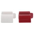 thumbnail image 6 of YSNOOWE 2Pcs Toothpaste Squeezer Abs Red and White Bathroom Accessories 6.4 x 3.91 x 4.65Cm, 6 of 8